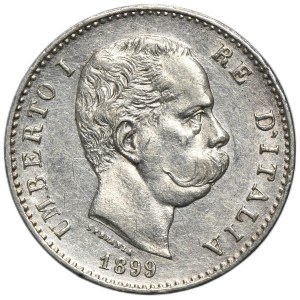 Italy, Umberto I, 1 Lira Rome 1899 R