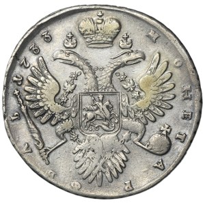 Russia, Anna, Rouble Moscow 1733
