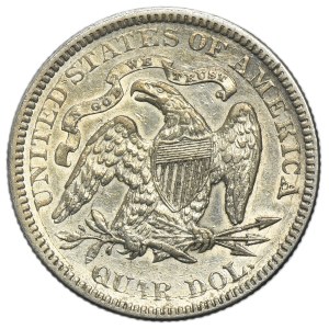 USA, 1/4 Philadelphia Dollar 1878 - Seated Liberty