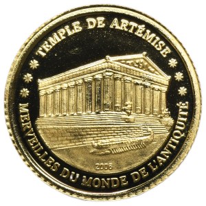 Ivory Coast, 1.500 Francs CFA 2006 - Temple of Artemis