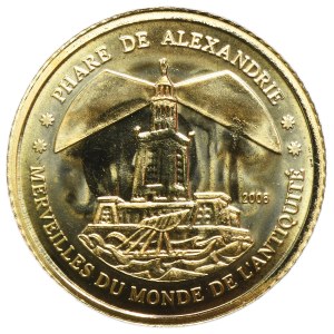 Ivory Coast, 1.500 Francs CFA 2006 - Pharos Lighthouse of Alexandria