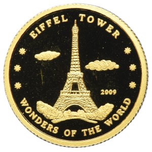 Nordkorea, 10 Won, Pjöngjang 2009 – Eiffelturm