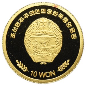 Nordkorea, 10 Won, Pjöngjang 2009 – Eiffelturm
