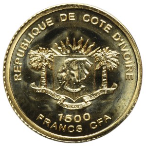 Ivory Coast, 1.500 Francs CFA 2006 - Colossus of Rhodes