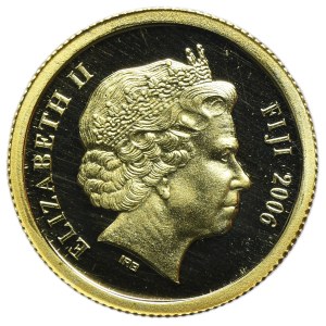 Fiji, Elizabeth II, 5 Dollars 2006 - Stonehenge