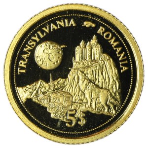 Fiji, Elizabeth II, 5 Dollars 2006 - Transylvania
