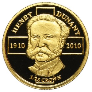 Falkland Islands, Elizabeth II, 1/25 Crown of Surrey 2010 - Henry Dunant