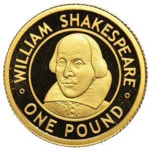 Alderney, Elisabeth II., 1 Pfund 2006 – William Shakespeare