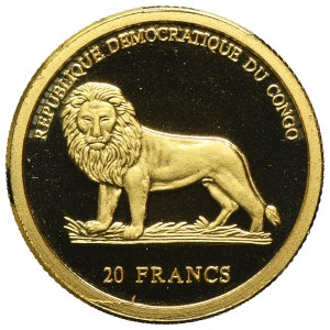 Democratic Republic of the Congo, 20 Francs 2003