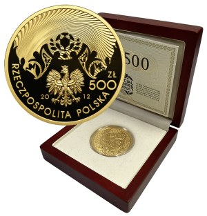 500 złotych 2012 EURO 2012