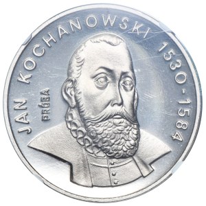 PRÓBA NIKIEL, 100 złotych 1980 Jan Kochanowski - NGC PF68 ULTRA CAMEO