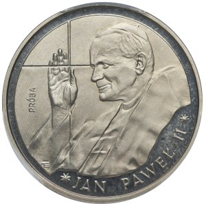 PRÓBA NIKIEL, 10.000 złotych 1988 Jan Paweł II - PCGS SP67