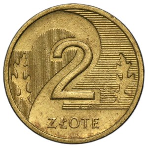 BRASS PROOF, 2 zlote, 2005