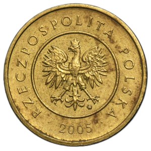 BRASS PROOF, 2 zlote, 2005