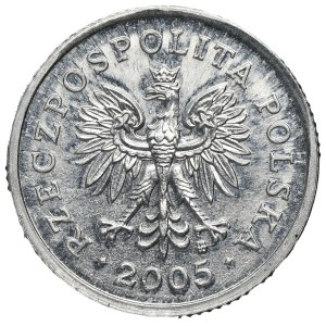 PRÓBA ALUMINIUM, 5 groszy 2005