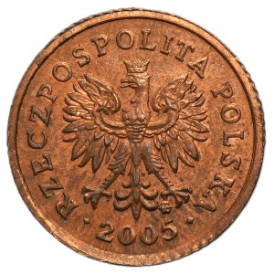 COPPER PROOF, 10 groszy, 2005