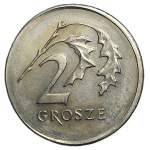 COPPER-NICKEL TRIAL COIN, 2 grosze, 2006