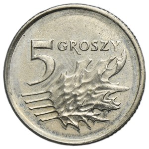 Probeprägung aus Kupfer-Nickel, 5 Groszy, 2006