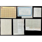 Set of Second Polish Republic Bonds - 6 pieces