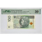 100 złotych 2012 - CR 0000009 - PMG 30 - ekstremalnie niski numer