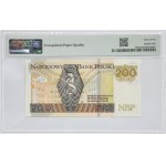 200 złotych 2021 - FR 0000011 - PMG 67 EPQ - bardzo niski numer binarny