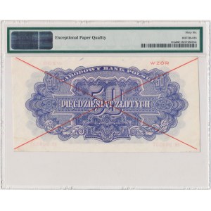 50 złotych 1944 ... - WZÓR - EE 069... - PMG 66 EPQ