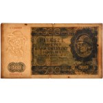 500 Złoty 1940 – A13... – Nummerierung der Londoner Fälschung