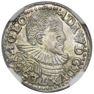 Silesia, Duchy of Teschen, Adam Wenzel, 3 Groschen Teschen 1597 - NGC MS61