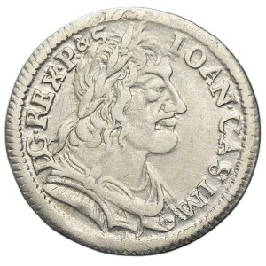 John II Casimie, 1/4 Thaler Fraustadt 1650