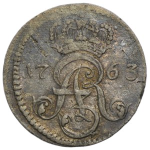 August III. Sas, Trojak, Toruň 1763 DB