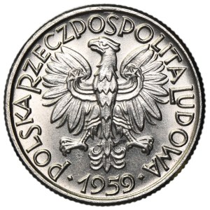 PRÓBA NIKIEL, 2 złote 1959