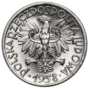 PROVA IN NICHEL, 50 groszy, 1958