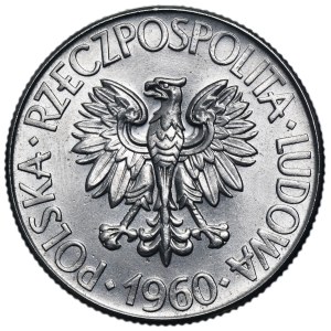 NICKEL PROOF, 10 zlotych, 1960, Tadeusz Kościuszko