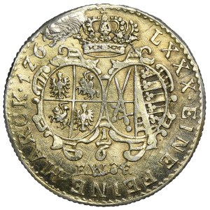 PROBE, Augustus III of Poland, 1/6 Thaler Dresden 1763 FWôF