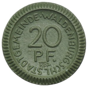 Waldenburg, 20 Pfennig 1921