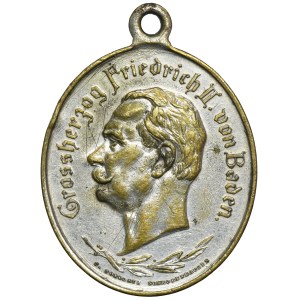 Germany, Grand Duchy of Baden, Friedrich II, Regimental Medal 50th Anniversary of the 5th Baden Infantry Regiment No. 113 1911