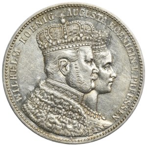 Germany, Kingdom of Prussia, Wilhelm I, Crown Thaler Berlin 1861