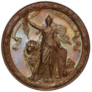Rumänien, Medaille zum 25. Jahrestag der Regierungszeit von König Karl I. 1891