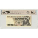 2.000 złotych 1979 - BB - PMG 55 EPQ - Kolekcja Lucow