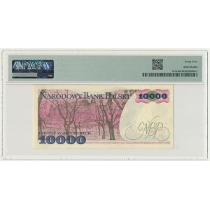 10 000 zlotys 1988 - AA - PMG 45 - joli numéro