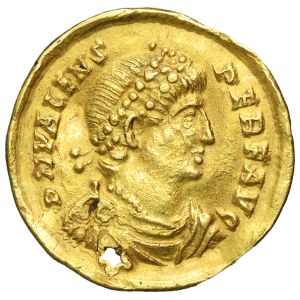 Empire romain, Valens, 1 1/2 scripula – TRÈS RARE, NON RÉFÉRENCÉ DANS LE RIC