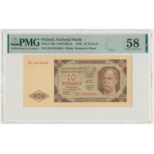10 Złoty 1948 – BA – PMG 58