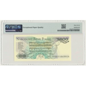 5 000 zlotys 1988 - CZ - PMG 67 EPQ