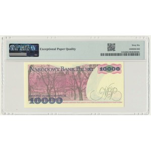 10,000 zlotys, 1988 - CZ - PMG 66 EPQ