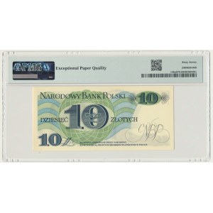 10 zlotych 1982 - E - PMG 67 EPQ