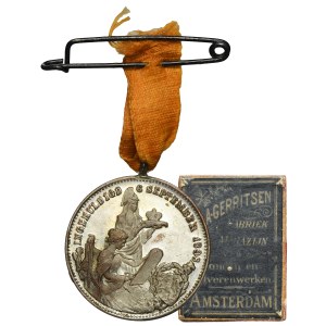 Netherlands, Medal Commemorating the Inauguration of Queen Wilhelmina, 1898