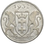 Free City of Danzig, 5 gulden 1932 Harbor