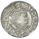 Sigismund I the Old, Groschen Thorn 1532 - PRVSS/PRVSS - NGC MS64