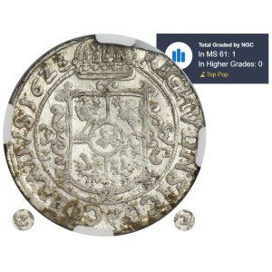Silesia, Duchy of Oppeln-Rattibor, Gabriel Bethlen, 24 Kreuzer Oppeln 1623 ZB - NGC MS61