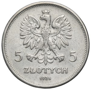 Nike, 5 złotych Warszawa 1928